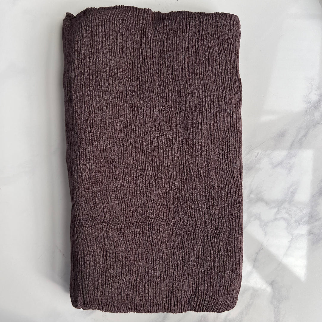 Chocolate - Crinkle Modal