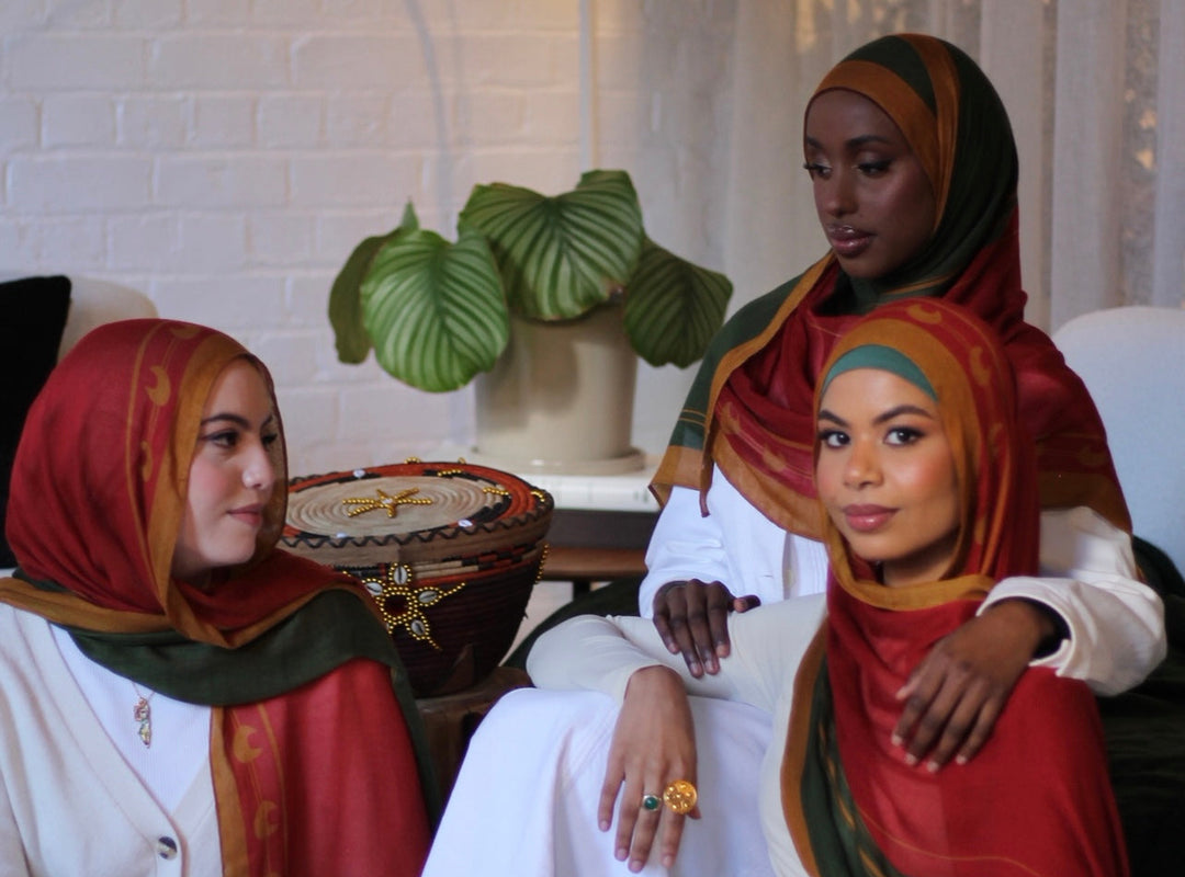 Fidwa Hijab - Sudanese Inspired