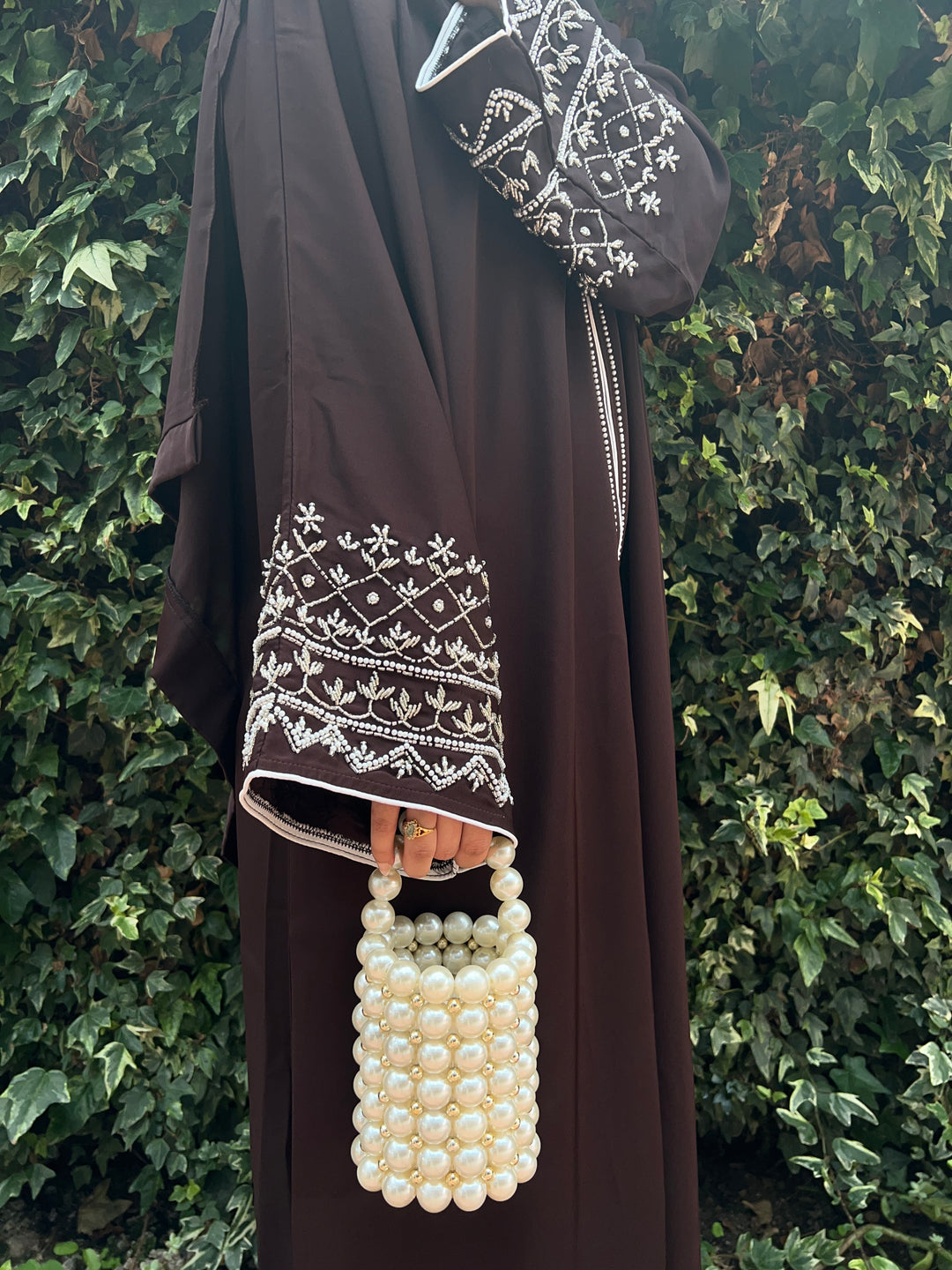 Reem Abaya - Dark Brown