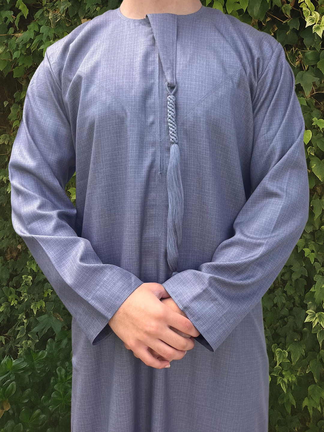 Dove Grey Premium Emirati Thobe