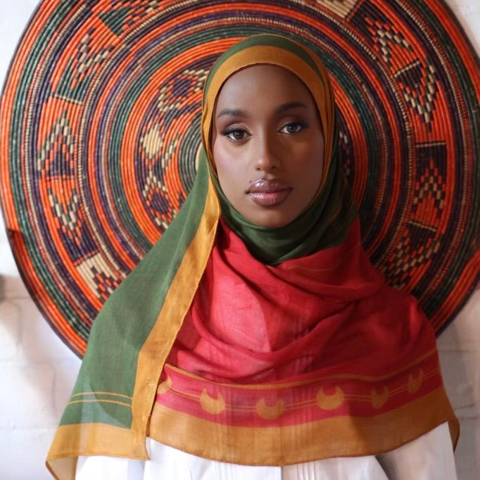 Fidwa Hijab - Sudanese Inspired