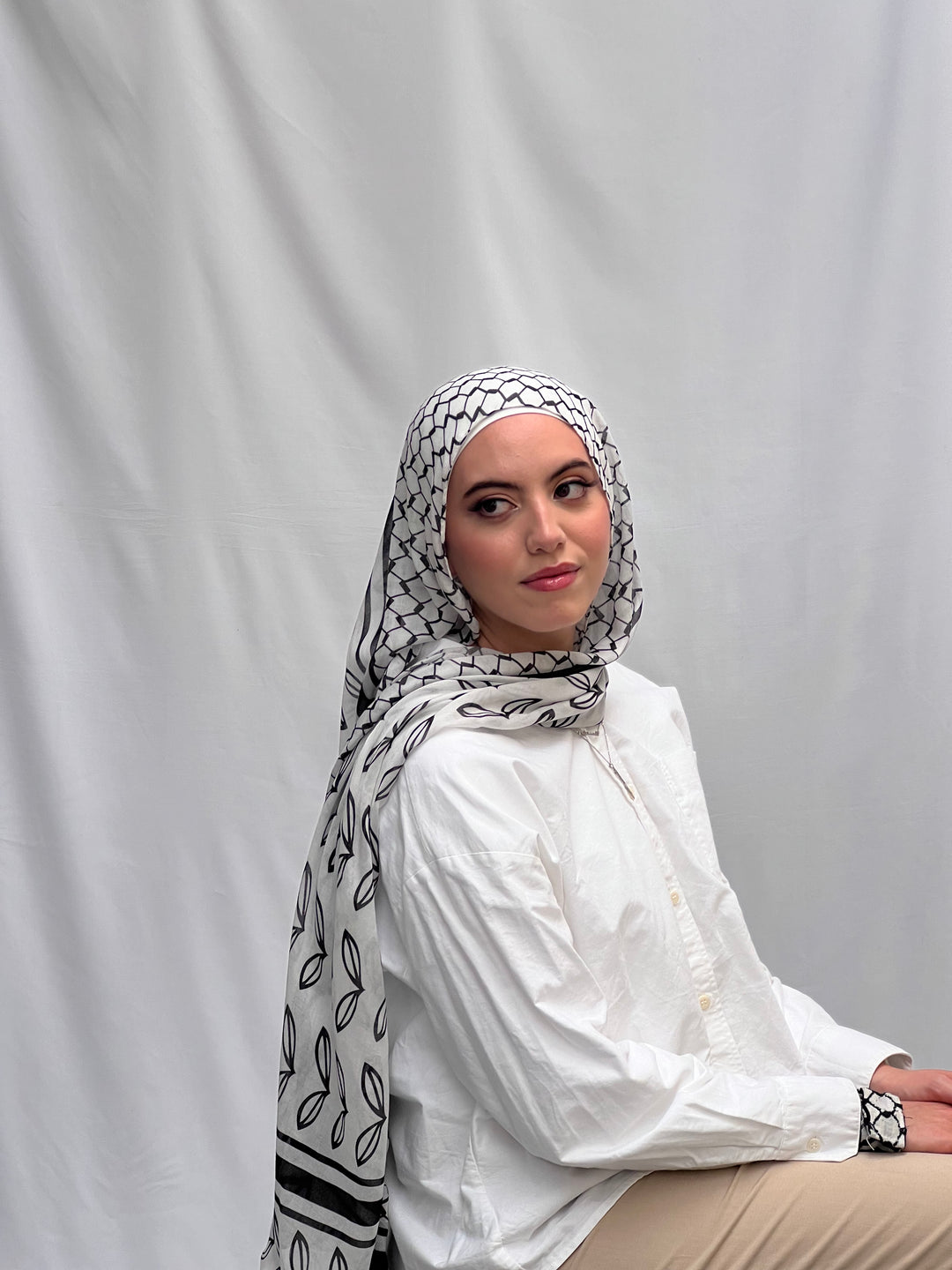 Kufiya Inspired Hijab