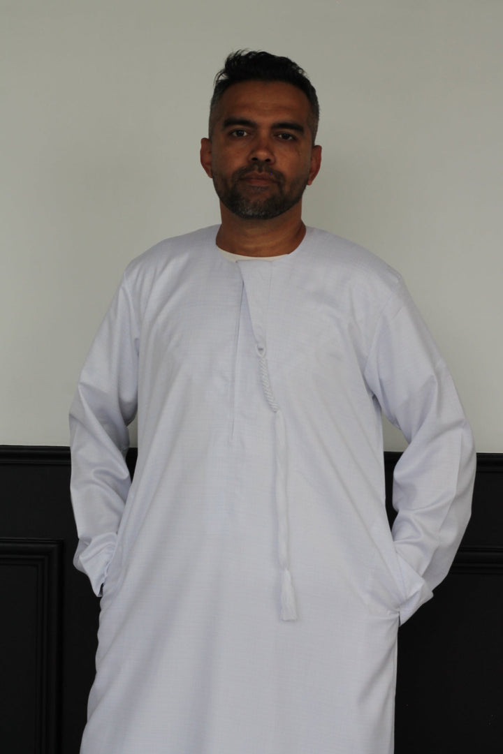 Cloud White Premium Emirati Thobe